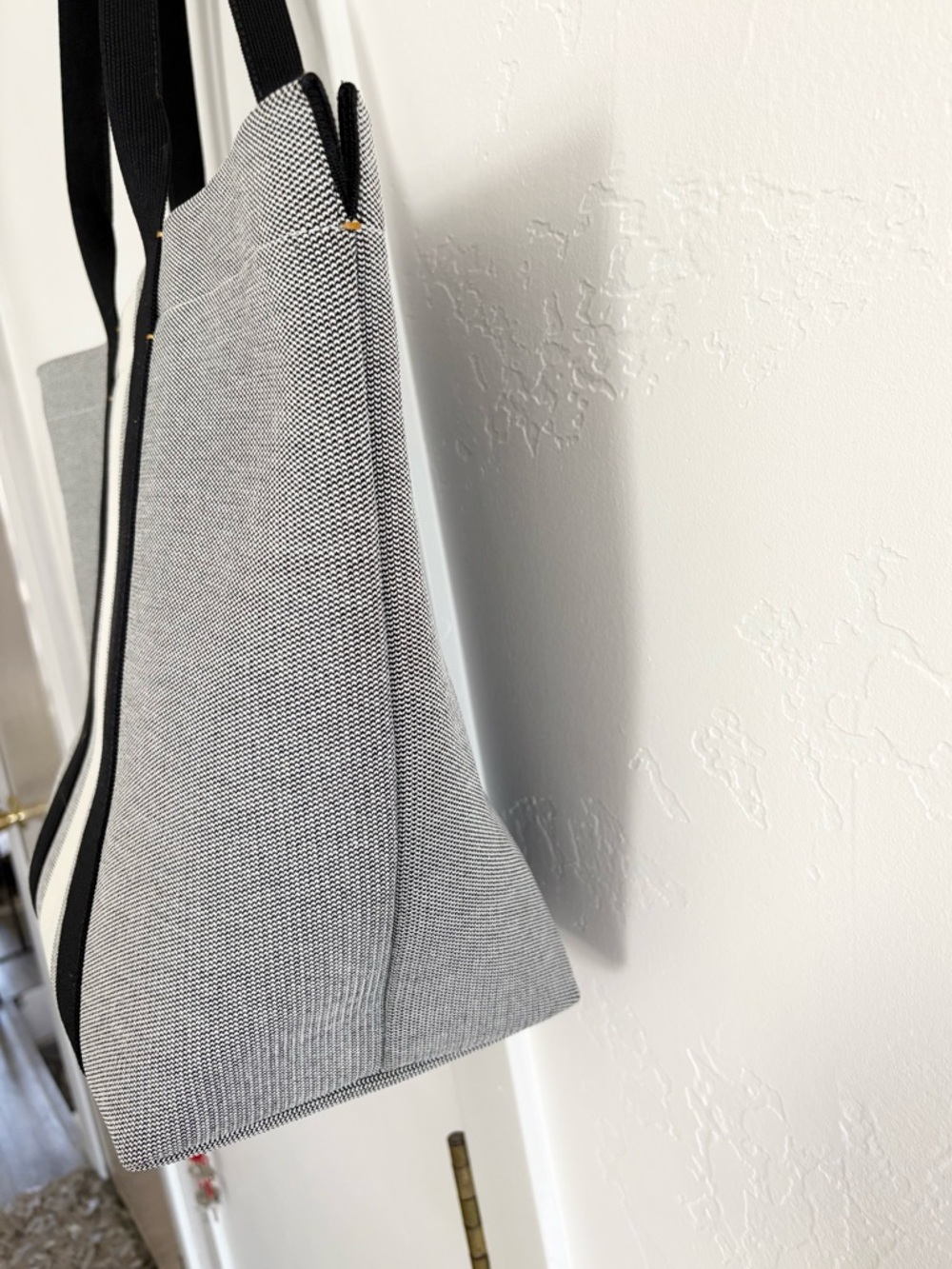 Rothy's Essential Tote in Grey Mist - Picture 7 of 16
